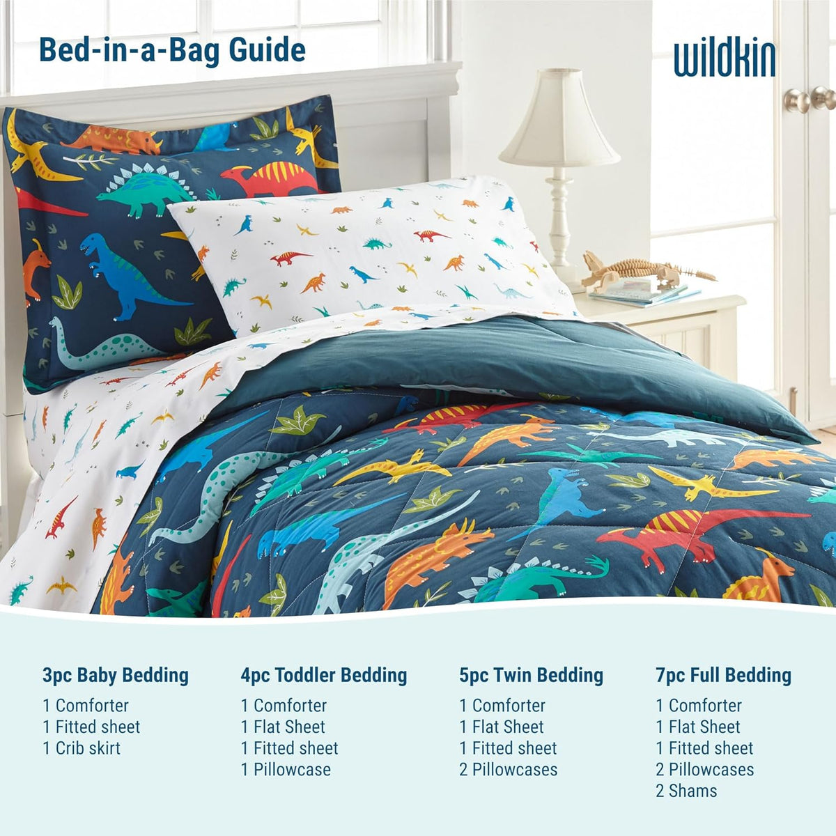 Toddler Comforter for Boys and Girls – Dinosaur Land