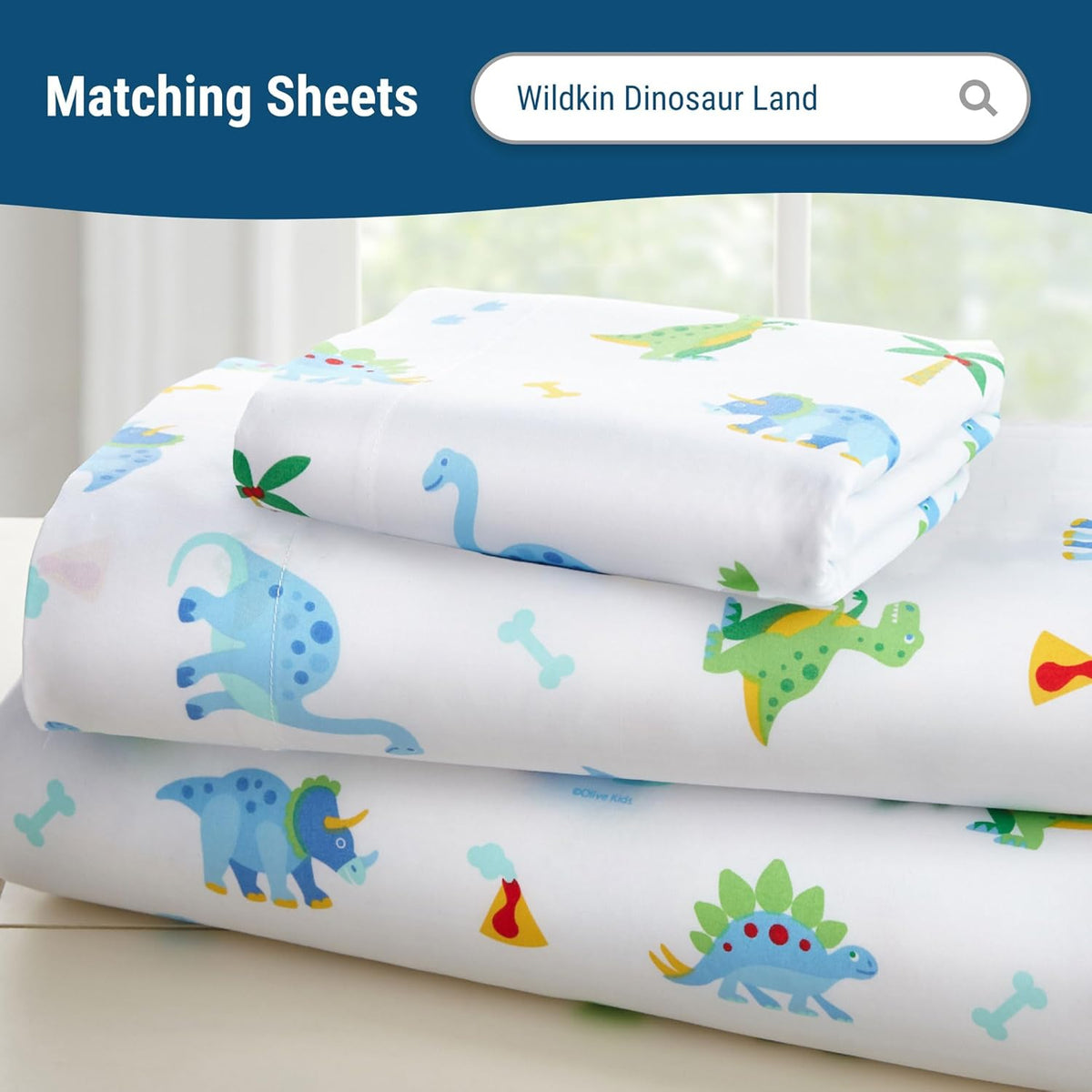 Toddler Comforter for Boys and Girls – Dinosaur Land